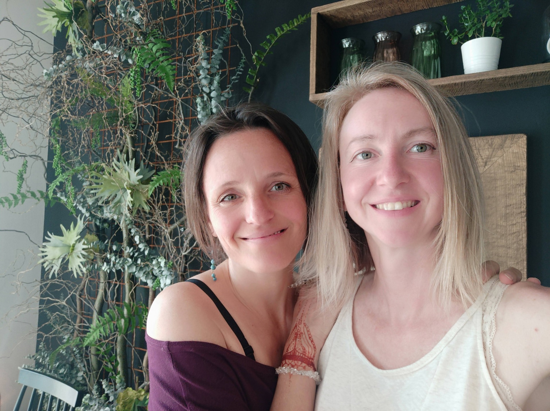 Tady s mojí kamarádkou Verčou